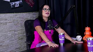 Raphaela Savanah's first front anal, loving cum, addicted to threesomes, masturbating in Uber for Halloween.