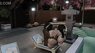 Fucking My Milf Latino Teacher At The Pool