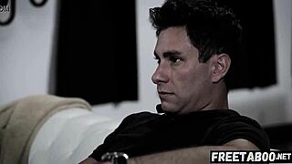 I watched step sister Lana Rhoades learn to get along with stepbro in family therapy