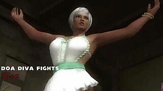Two Sexy Maids Fight For Time With You In Doa Diva Battle
