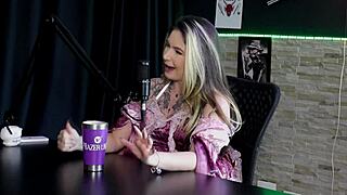 Raphaela Savanah's first front anal, loving cum, addicted to threesomes, masturbating in Uber for Halloween.