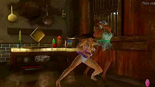 Two Sexy Maids Fight For Time With You In Doa Diva Battle