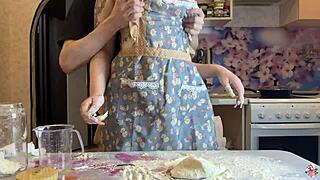 Skipped Cooking For Rough Fuck 😩