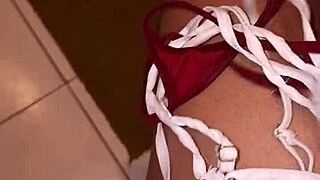 Mi Madrastra Me Encuentra Masturbandome Con Su Tanga Y Me Lo Chupa Parte 1