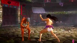 Two Sexy Maids Fight For Time With You In Doa Diva Battle