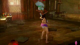 Two Sexy Maids Fight For Time With You In Doa Diva Battle