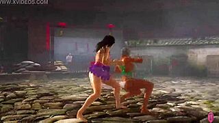 Two Sexy Maids Fight For Time With You In Doa Diva Battle