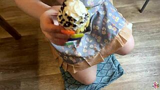 Skipped Cooking For Rough Fuck 😩