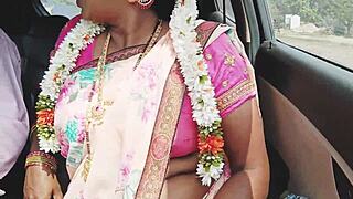 Indian Sexy Saree Bhabi Car Romance Telugu Dirty Talks