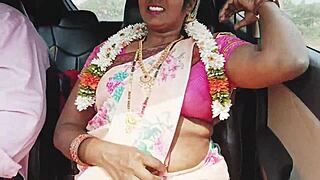Indian Sexy Saree Bhabi Car Romance Telugu Dirty Talks