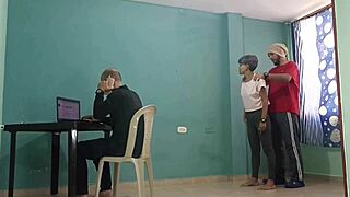 Fucked in the family home by perverted stepsisters during taboo encounter