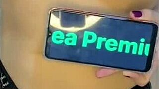 i love watchin this brazilian redhead ridin nonstop with her big ass