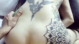 does this hooker need a vacation after this rough anal dick?