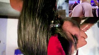 POV tickling girlfriend's ribs at work