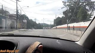 Married Woman SHOWS PUSSY To Everyone On Street