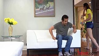 Step Daughter Teaches Broke Dad About Camming with Passion