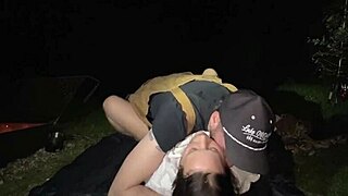 eating pussy and wife fucked at man camp