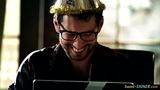 babe engages in sweaty action with pussy focus