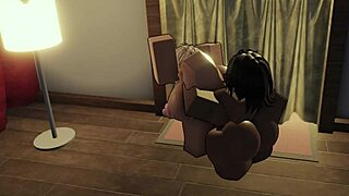 huge black cock splits pussy open in apartment