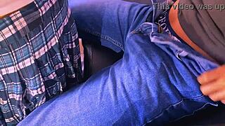 la colegiala que cuidaba vino a recordar viejos tiempos pero creamos nuevos recuerdos