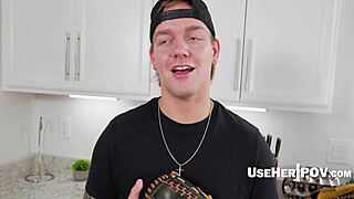 Step mom surprises with freeuse birthday sex.