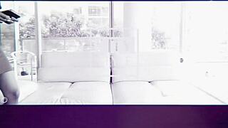 Aaliyah Hadid puts fist in her butthole during full scene