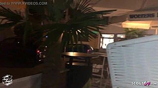 deutsche party schlampe von fremden typen im laden geleckt