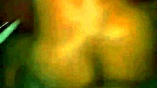 Curly Haired Ebony Lightskin Girl Takes Rough Backshot With Big Cock