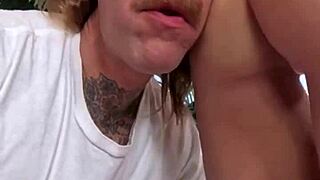 hardcore scene with dilf bryan gozzling and slim della cate