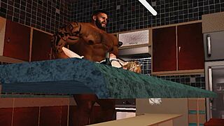 Is Duane Brown's Maid Lucky with His Huge Black Monster Cock?