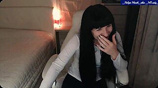 Helga Muah Aka Mlady Aka Jessy Sexy Strip-Tease Butt-Nakey Clit Caressin Pussy Vibin & Fingerin 10-10-2021.