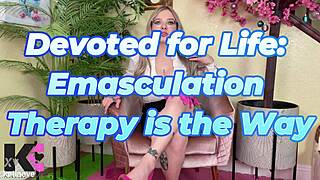 Devoted for life emasculation therapy is the way