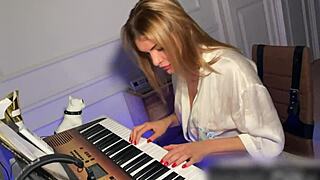 Horny Russian Blonde Pornstar Kitana Lure Gets Fucked Hard