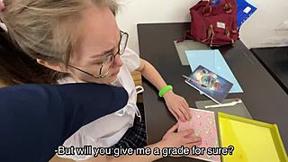 Lustful Student Passes The Exam