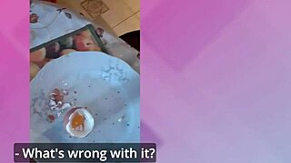 Girlfriend Tries Food Blogging But Fucks Way Better Than She Cooks