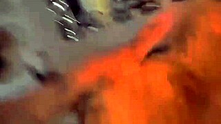 Curly Haired Ebony Lightskin Girl Takes Rough Backshot With Big Cock