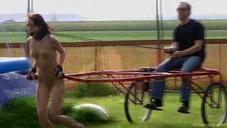 bondage restraining submissive girl for rough sex needs