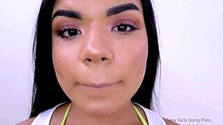 Bold & beautiful latina gets fucked at a modeling audition