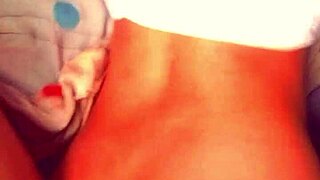 Giving a good morning to my bestie with close up ass