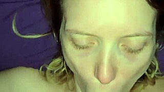 A milf endures intense face fucking before receiving a facial