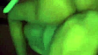 Curly Haired Ebony Lightskin Girl Takes Rough Backshot With Big Cock