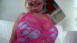 vanessa strips down for her first porno casting interview