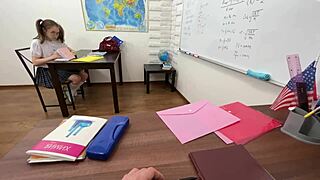 Lustful Student Passes The Exam