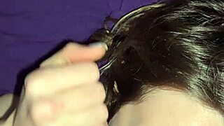 A milf endures intense face fucking before receiving a facial