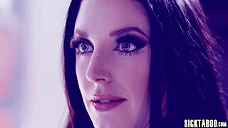 A latina babe embarks on a weird experiment with a busty milf