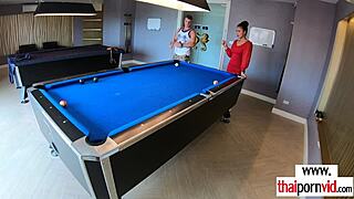 Big Boobed Thai Teen Handles Huge Balls Expertly