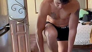 get ready with me naked for this homemade voyeur session