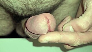 The intense frenulum edging builds up to an explosive cum release