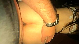 After payment the prostitute fucks in the car in the parking lot