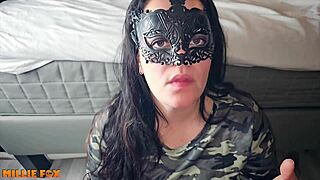 amateur milf swallowed her husbands cum two days in a row two big loads - millie fox